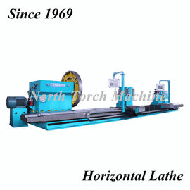 Stable Heavy Duty Horizontal Lathe , High Precision Lathe Machine Energy Saving